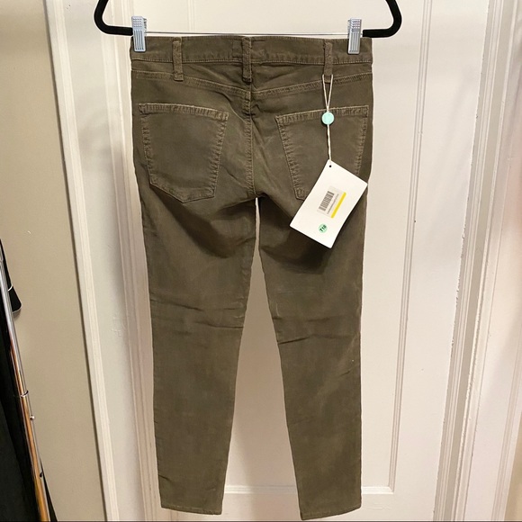 Current Elliott Cropped Corduroy Pants - Picture 5 of 6